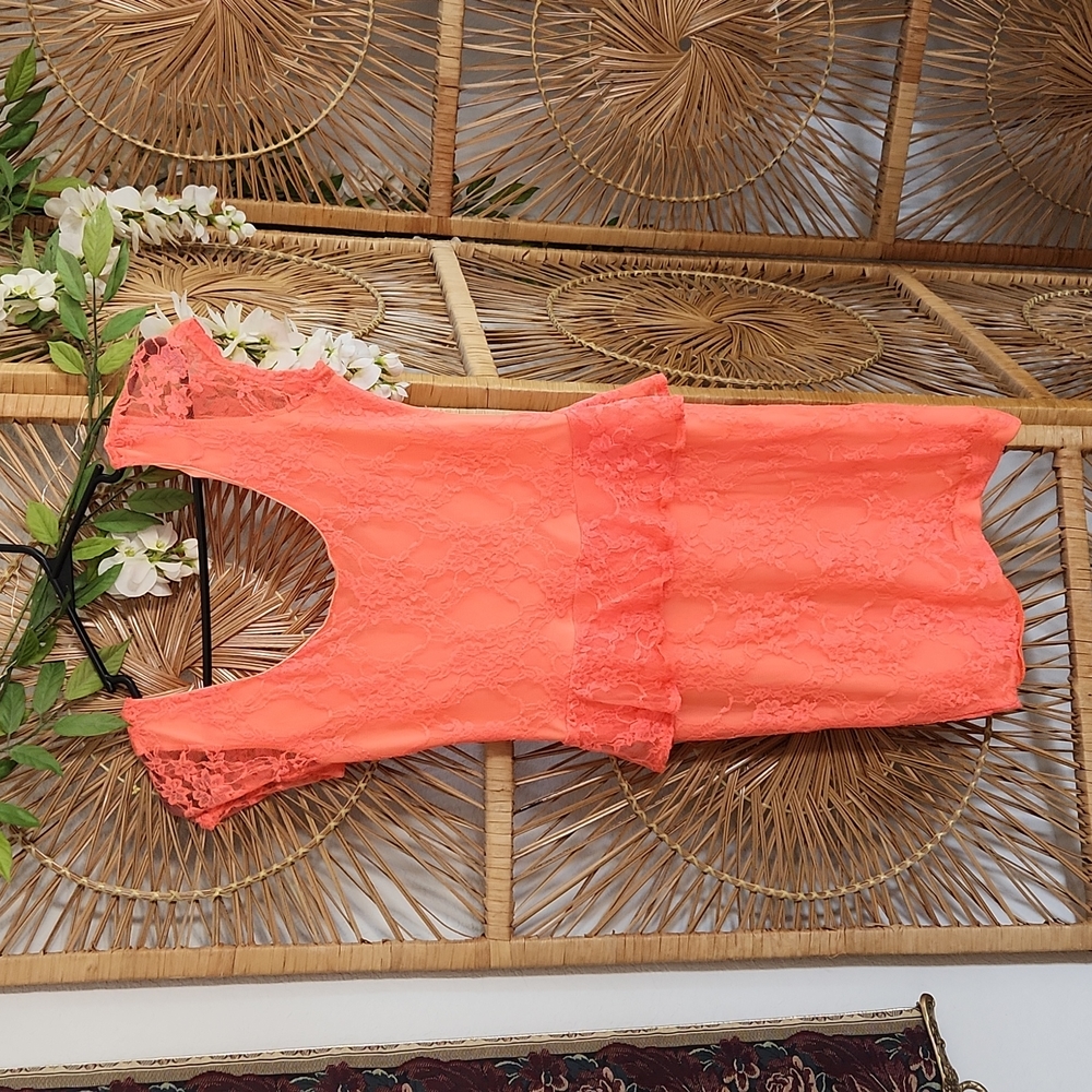 Scoop back dress